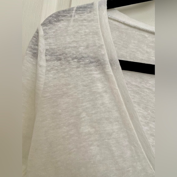 White Zara Linen Top- BNWT - Picture 3 of 5